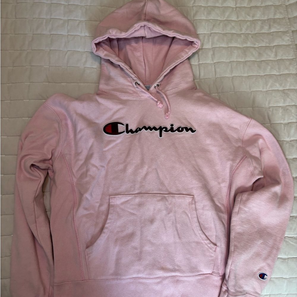 Pink Champion Hoodie